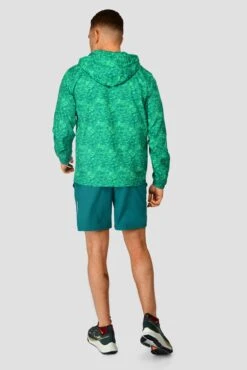 Alto Printed Jacket - Mountain Meadow/Deep Sea -Sports Clothing Store ALTO PRINTED JACKET MOUNTAIN MEADOW DEEP SEA back