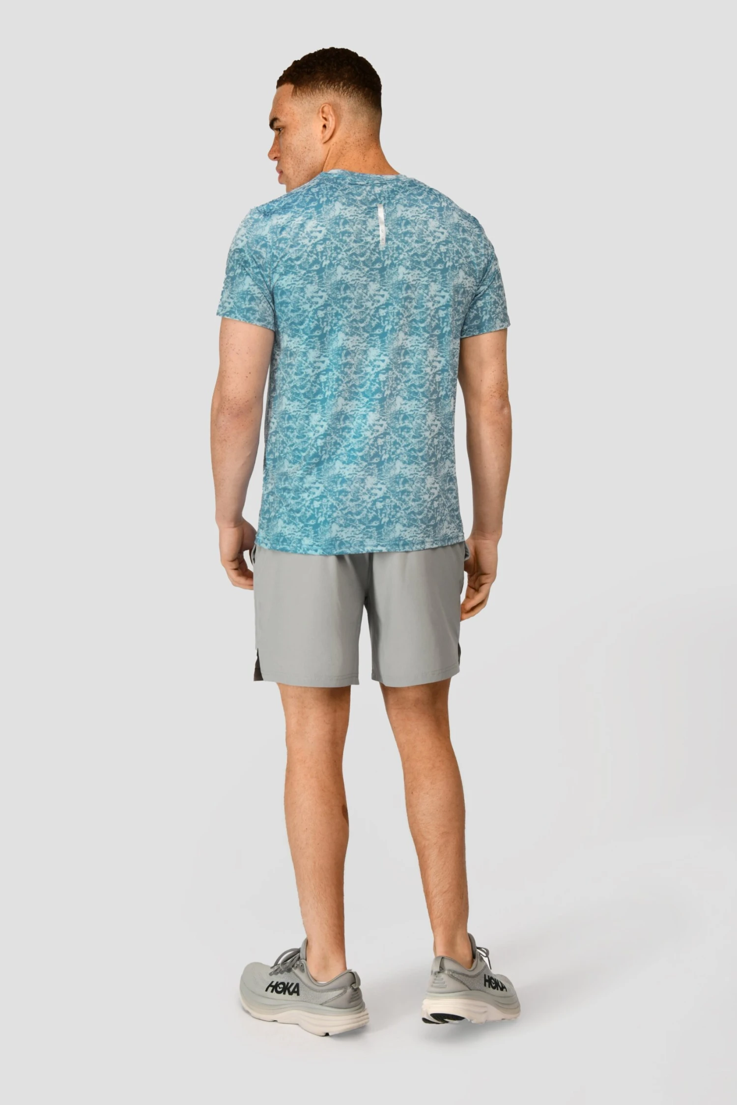 Alto Printed T-Shirt - Moonstone/Steel Blue 4 Alto Printed T-Shirt - Moonstone/Steel Blue - Image 4