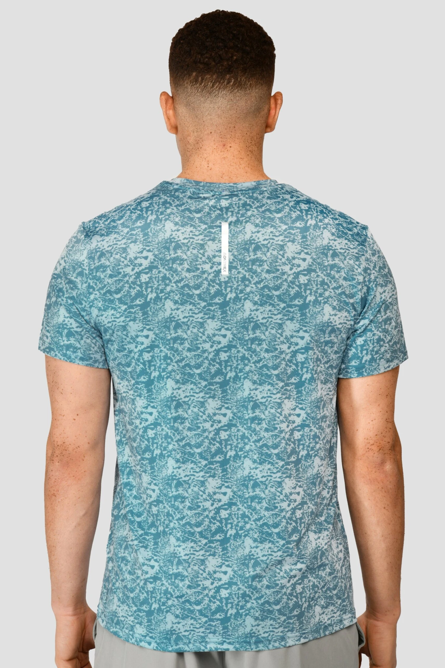 Alto Printed T-Shirt - Moonstone/Steel Blue 2 Alto Printed T-Shirt - Moonstone/Steel Blue - Image 2