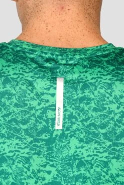 Alto Printed T-Shirt - Mountain Meadow/Deep Sea -Sports Clothing Store ALTO PRINTED TEE MOUNTAIN MEADOW DEEP SEA back detail