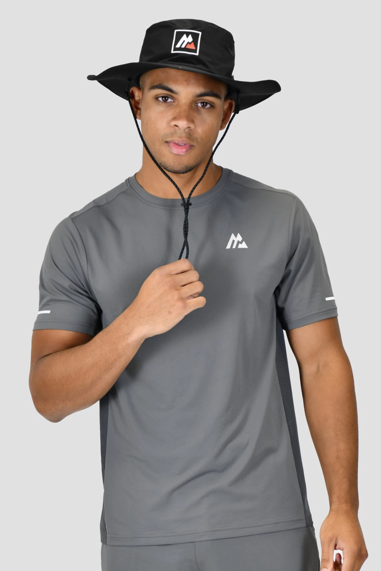 AP1 Boonie - Black/White/Cardinal Red 2 AP1 Boonie - Black/White/Cardinal Red - Image 2