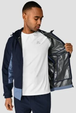 Atmos Wind Jacket - Midnight Blue/Steel Blue -Sports Clothing Store ATMOS WIND JACKET MIDNIGHT BLUE STEEL BLUE close inside