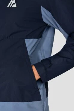 Atmos Wind Jacket - Midnight Blue/Steel Blue -Sports Clothing Store ATMOSWINDJACKET MIDNIGHTBLUE STEELBLUE sleevedetail