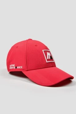 AP1 Tech Cap - Cardinal Red/White/Black -Sports Clothing Store Ap1 Tech Cap Cardinal Red White Black side2