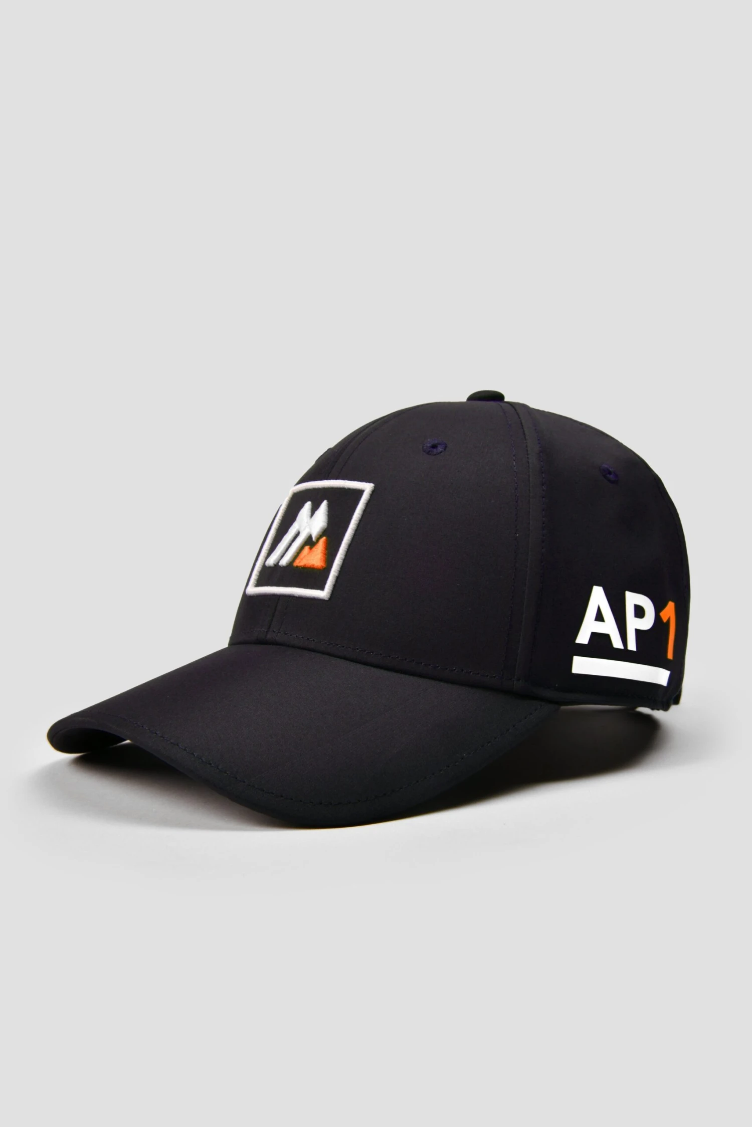 AP1 Tech Cap - Midnight Blue/White/Fiery Orange 1 AP1 Tech Cap - Midnight Blue/White/Fiery Orange