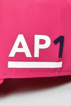 AP1 Tech Cap - Shocking Pink/White/Midnight Blue -Sports Clothing Store Ap1 Tech Cap Shocking Pink White Midnight Blue side detail