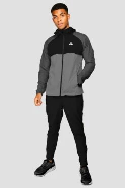 Breeze Windbreaker - Asphalt/Black/Cement Grey -Sports Clothing Store BREEZEWINDBREAKER front