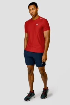 Charge T-Shirt - Burgundy 7 Charge T-Shirt - Burgundy -Sports Clothing Store CHARGE TEE BURGUNDY front