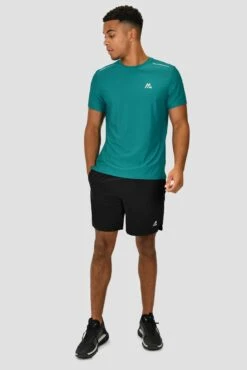 Charge T-Shirt - Deep Sea 8 Charge T-Shirt - Deep Sea -Sports Clothing Store CHARGE TEE DEEP SEA front