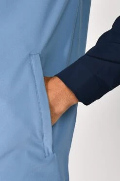 Curve 2.0 Jacket - Midnight Blue/Steel Blue -Sports Clothing Store CURVE 2.0 JACKET MIDNIGHT BLUE STEEL BLUE sleeve detail