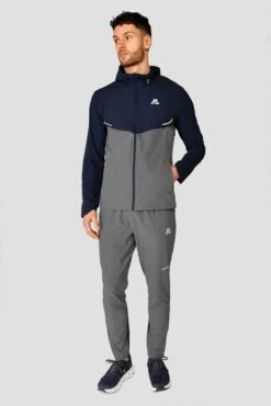 Curve 2.0 Jacket - Midnight Blue/Dark Slate Grey -Sports Clothing Store CURVE 2.0 JACKET MIDNIGHTBLUE SLATEGREY FULLFRONT 1