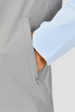 Curve 2.0 Jacket - Moonstone/Platinum Grey -Sports Clothing Store CURVE 2.0 JACKET MOONSTONE PLATINUM GREY SLEEVE