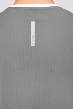 Charge T-Shirt - White/Platinum Grey -Sports Clothing Store Charge T Shirt White Platinum Grey Back Detail