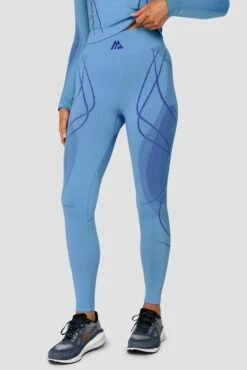 Contour Seamless Legging - Powder Blue/Egyptian Blue