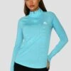 Women's Draft 1/4 Zip - Neon Sky