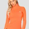 Energy 1/4 Zip - Shocking Orange