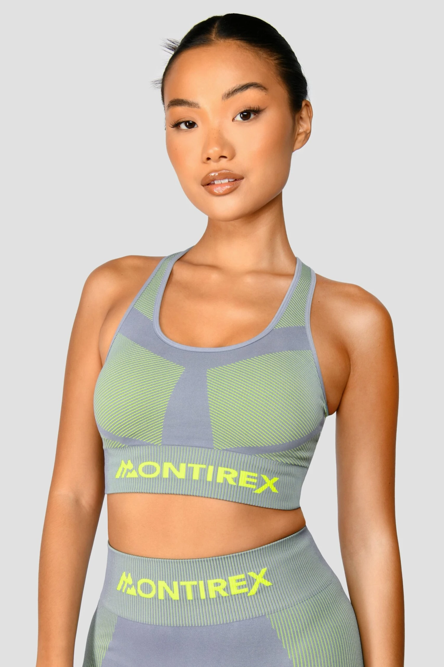 Energy 2.0 Seamless Bra Top - Cadet Grey/OG Neon 1 Energy 2.0 Seamless Bra Top - Cadet Grey/OG Neon