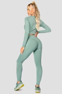 Evolve Seamless Legging - Jade 8 Evolve Seamless Legging - Jade -Sports Clothing Store EVOLVECORESEAMLESSLEGGING Jade fullback