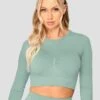Evolve Seamless Crop - Jade