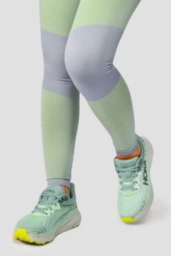 Energy 2.0 Seamless Legging - Cadet Grey/OG Neon -Sports Clothing Store Energy2.0SeamlessLegging CadetGrey OgNeon detail2