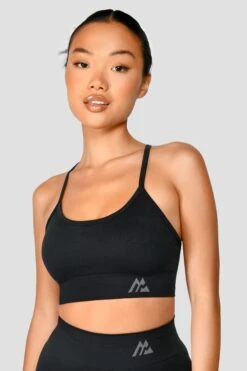 Evolve Seamless Bra Top - Black