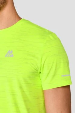 Fly 2.0 T-Shirt - OG Neon/Platinum Grey/White -Sports Clothing Store FLY 2.0 TEE OG NEON PLATINUM GREY WHITE Close detail