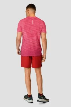 Fly 2.0 Short - Burgundy -Sports Clothing Store FLY SHORT BURGENDY full back