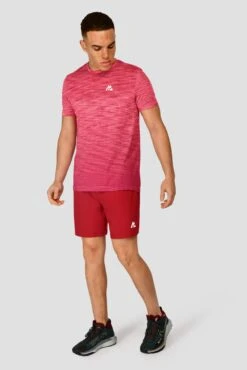 Fly 2.0 Short - Burgundy -Sports Clothing Store FLY SHORT BURGENDY full front