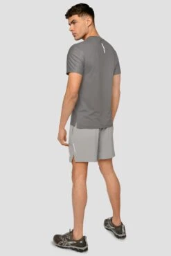 Fly 2.0 Short - Platinum Grey -Sports Clothing Store Fly Shorts Platinum Grey Full Back