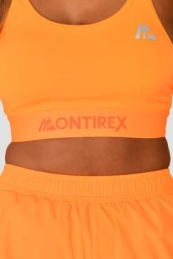 Women's Icon Strappy Bra Top - Ice Tango -Sports Clothing Store ICON STRAPPY BRA TOP ICE TANGO band detail