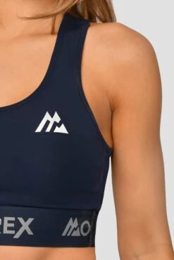 Icon Bra Top - Midnight Blue -Sports Clothing Store Icon Bra Top Midnight Blue Close logo