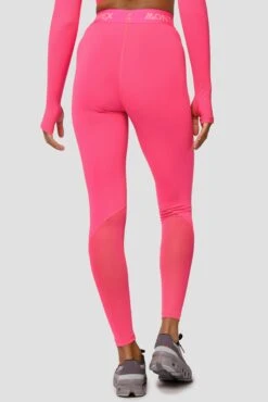 Icon Full Length Legging - Neon Pink -Sports Clothing Store Icon Full Length Legging Neon Pink Close Back copy
