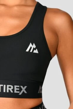 Icon Sports Bra - Black -Sports Clothing Store IconBraTop Black close