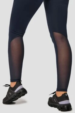 Icon Full Length Legging - Midnight Blue -Sports Clothing Store IconFullLengthLegging MidnightBlue Legdetail