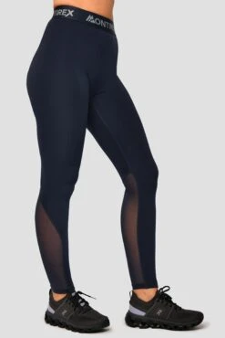 Icon Full Length Legging - Midnight Blue -Sports Clothing Store IconFullLengthLegging MidnightBlue Side2