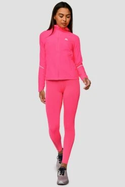 Icon Full Length Legging - Neon Pink -Sports Clothing Store IconFullLengthLegging NeonPink front
