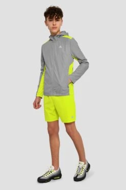 Junior Fly Short - Electric Lime 9 Junior Fly Short - Electric Lime -Sports Clothing Store JN FLY SHORT ELECTRIC LIME full front