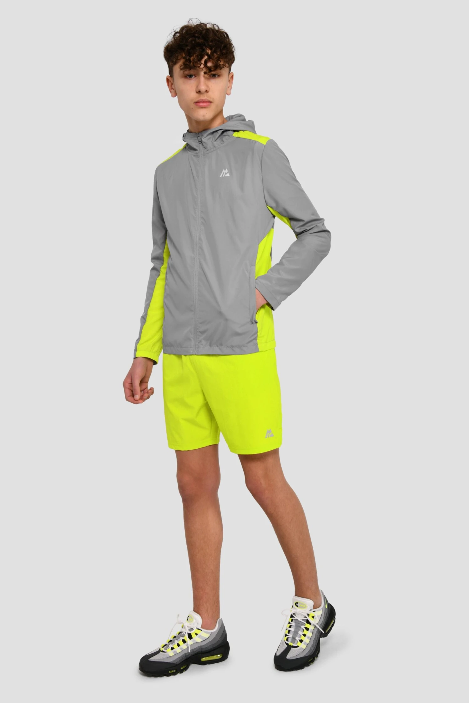 Junior Fly Short - Electric Lime 3 Junior Fly Short - Electric Lime - Image 3