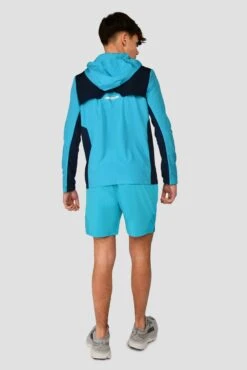 Junior Fly Short - Maya Blue -Sports Clothing Store JN FLY SHORT MAYA BLUE full back