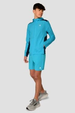 Junior Fly Short - Maya Blue -Sports Clothing Store JN FLY SHORT MAYA BLUE full front