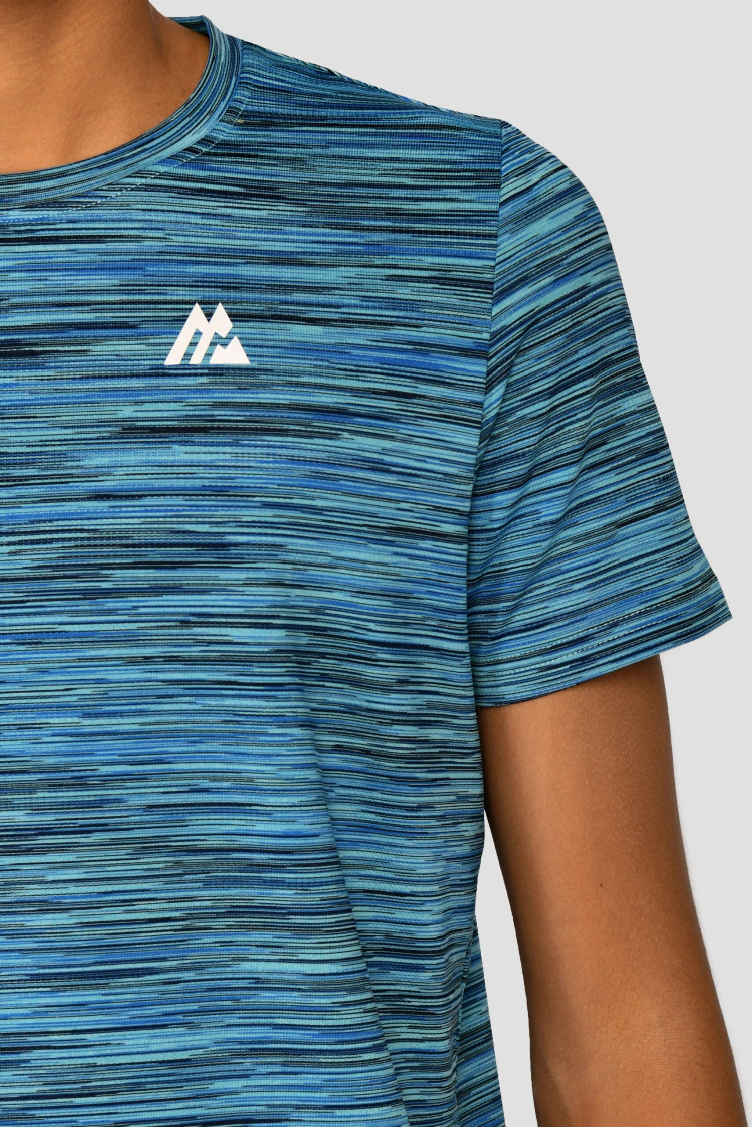 Junior Trail 2.0 T-Shirt - Navy/Neon Blue Multi 5 Junior Trail 2.0 T-Shirt - Navy/Neon Blue Multi - Image 5