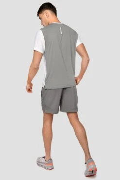 Lumos Short - Cement Grey 13 Lumos Short - Cement Grey -Sports Clothing Store Lomos shorts full back
