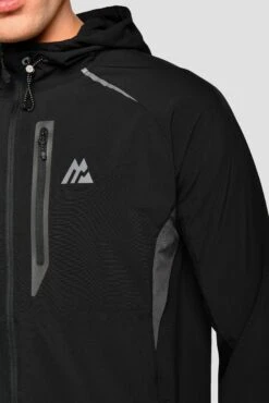 Lumos Jacket - Black -Sports Clothing Store LumosJacket Black close