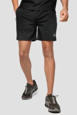 Lumos Short - Black -Sports Clothing Store LumosShorts Black front