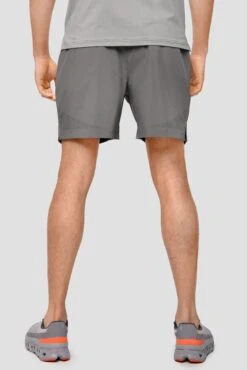 Lumos Short - Cement Grey 11 Lumos Short - Cement Grey -Sports Clothing Store LumosShorts CementGrey back