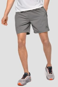 Lumos Short - Cement Grey 10 Lumos Short - Cement Grey -Sports Clothing Store LumosShorts CementGrey front