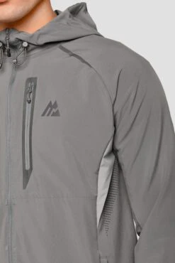 Lumos Jacket - Cement Grey -Sports Clothing Store Lumosjacket CementGrey Close