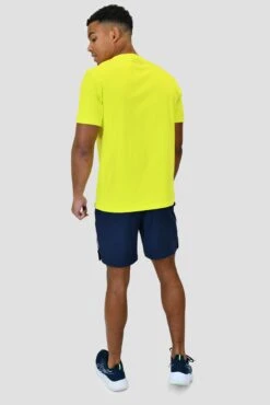 M Logo T-Shirt - Electric Lime -Sports Clothing Store M LOGO TEE ELECTRIC LIME back