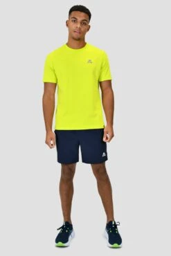 M Logo T-Shirt - Electric Lime -Sports Clothing Store M LOGO TEE ELECTRIC LIME front