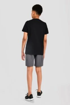 Junior Mountain Range 2.0 T-Shirt - Black -Sports Clothing Store MOUNTAIN RANGE 2.0 TEE BLACK full back